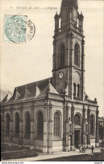 CPA Buchy S Inf L'Eglise