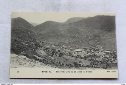 Bussang, panorama pris de la croix de Fresse, Vosges 88