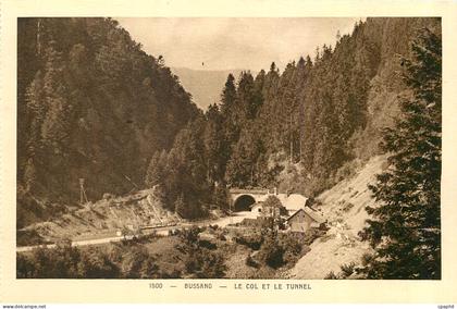 CPA Bussang Le Col et le Tunnel