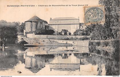 87 BUSSIERE POITEVINE CHÂTEAU DE BUSSEROLLES