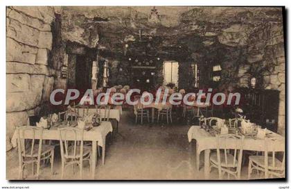 CPA Butry Plage près Valmondois Isle Adam L'Hostellerie Du Moulin A Vent une salle à manger