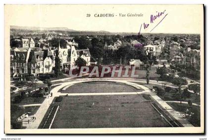 CPA Cabourg Vue Generale