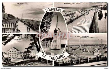 CPA Souvenir De Cabourg