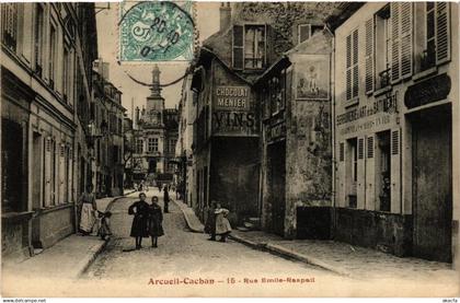 CPA ARCUEIL-CACHAN Rue Emile-Raspail (671787)