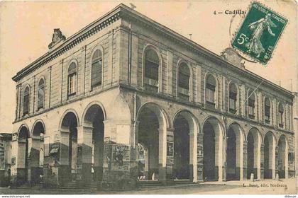 33 - Cadillac - CPA - Oblitération de 1902 - Voir Scans Recto-Verso