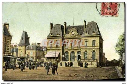 CPA Caen La Gare