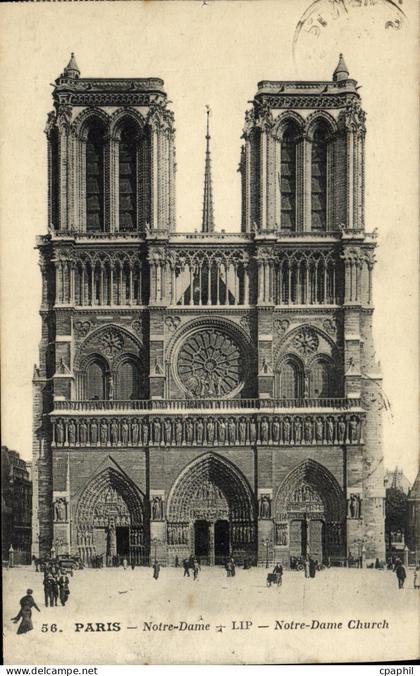 CPA Paris Notre Dame Church