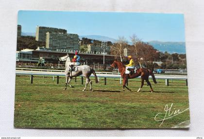 AB504, Cpm 1970, Cagnes sur mer, hippodrome de Cagnes, Alpes Maritimes 06