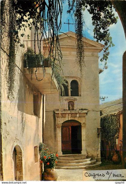 CPM Cote d'Azur Cagnes sur Mer Vieille Eglise dans le Haut de Cagnes