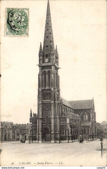 Calais CPA Saint Pierre