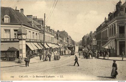 Calais - Le Boulevard Lafayette