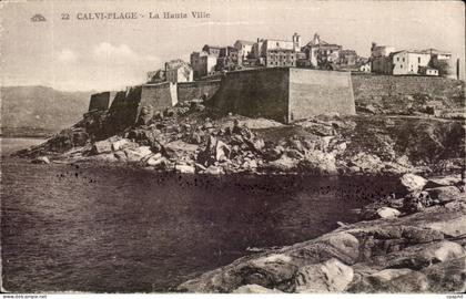 Corse - Haute Corse - Corsica - Calvi - La Haute Ville - CPA