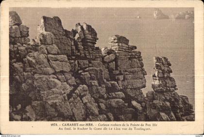 Camaret sur Mer - Curieux Rochers de la Pointe de Pen Hir - CPA