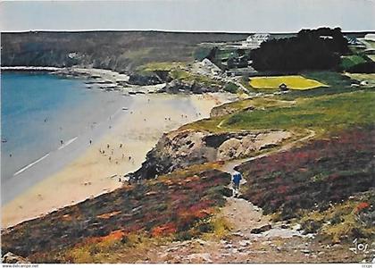 CPM Camaret-sur-Mer Le sentier touristique et la Plage du Vayrac