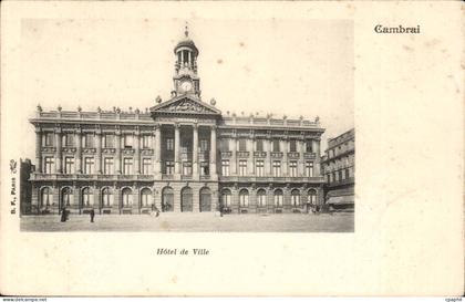 Cambrai CPA Hotel de ville