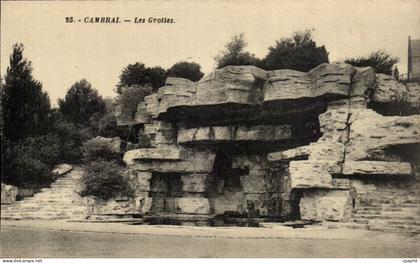 CPA Cambrai Les Grottes