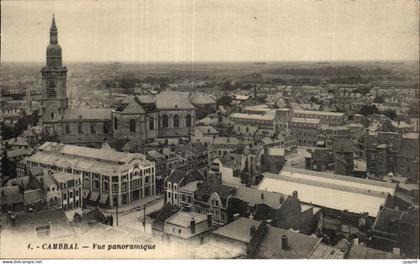 CPA Cambrai Vue panoramique