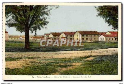 CPA Mourmelon Camp de Division Quarter a cote Est