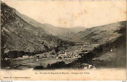 CPA BAGNERES-de-BIGORRE - Campan et la Vallée (281664)