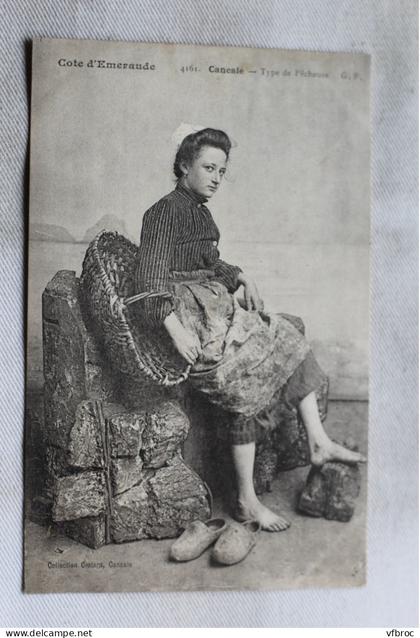 Cancale, type de pêcheuse, Ille et Vilaine 35