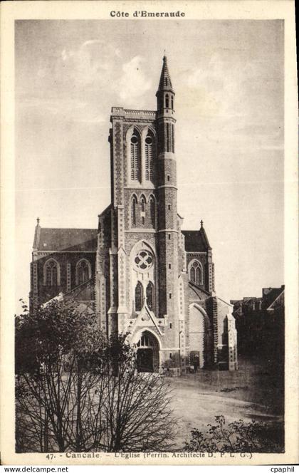 CPA Cancale L Eglise