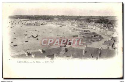 CPA Cancale Le Mole Bateaux