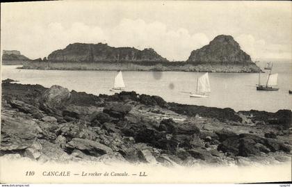 CPA Cancale Le rocher de Cancale