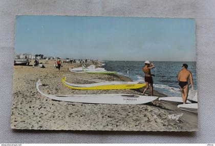 AB721, Cpsm, Canet plage, plage radieuse, Pyrénées Orientales 66