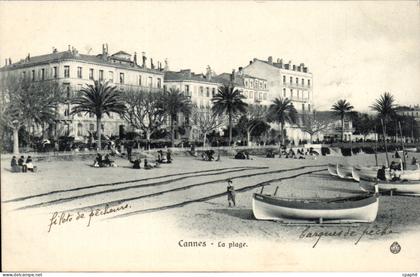 Cannes CPA La plage