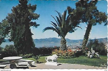 CPSM Cannes vue prise de Super-Cannes