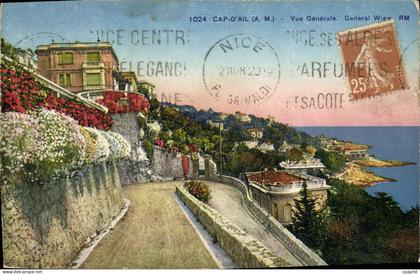 CPA Cap d'Ail A M Vue Generale