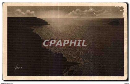 CPA Bretagne Cap Frehel Coucher de Soleil