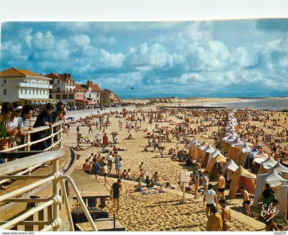 CPM Capbreton La Grande Plage et les Hotels