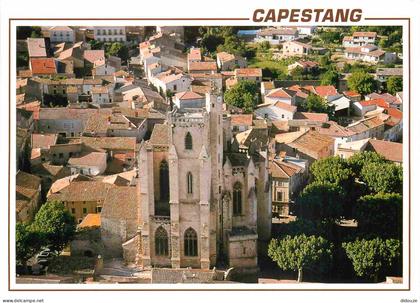 Carte Postale - 34 - Capestang - La cathédrale - Vue aérienne - CPM - Carte Neuve - Voir Scans Recto-Verso - Poscard - C