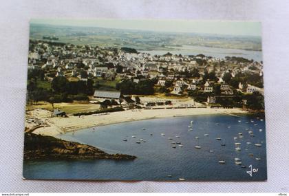 Cpm, Carantec, la place Kelenn et le bourg, Finistère 29
