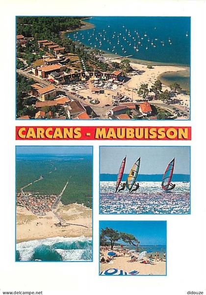 Carte Postale - 33 - Carcans - Maubuisson - Multivues - Planche à Voile - CPM - Voir Scans Recto-Verso - Poscard - Carta