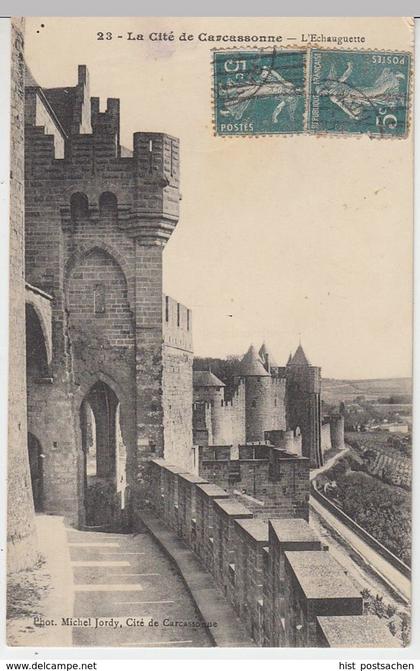(38137) AK Carcassonne, Festung Cité von Carcassonne, vor 1945