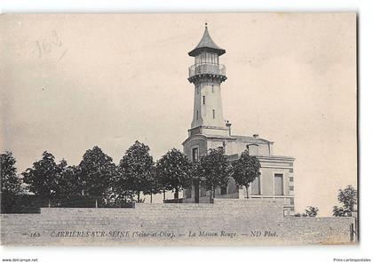 CPA 78 Carrieres sur Seine la maison rouge