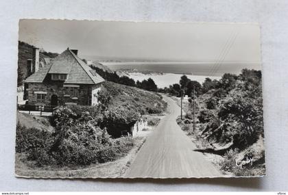 Cpsm 1958, Carteret, promenade dans les dunes, Manche 50