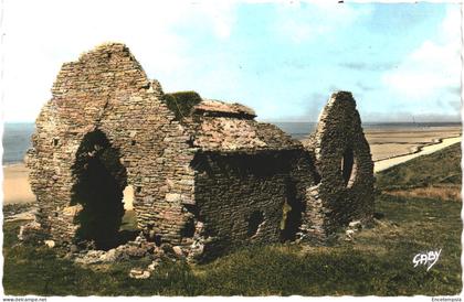 CPSM Carte Postale France Carteret La Vieille église ruines  VM76994