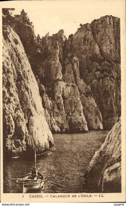 CPA Cassis Calanque de l'Oule