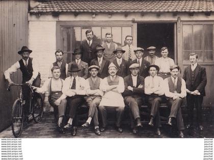 A2-47) CASTELJALOUX - CARTE PHOTO BALISTAI MARMANDE - CASTELJALOUX - FERME - HABITANTS - ( 2 SCANS )