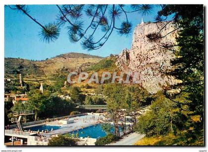 CPM Castellane Alpes de Hte Prov La piscine