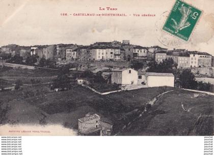 O21-81) CASTELNAU DE MONTMIRAIL (TARN)  VUE GENERALE