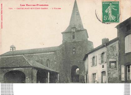 65 - CASTELNAU RIVIERE BASSE - S20266 - L'Eglise