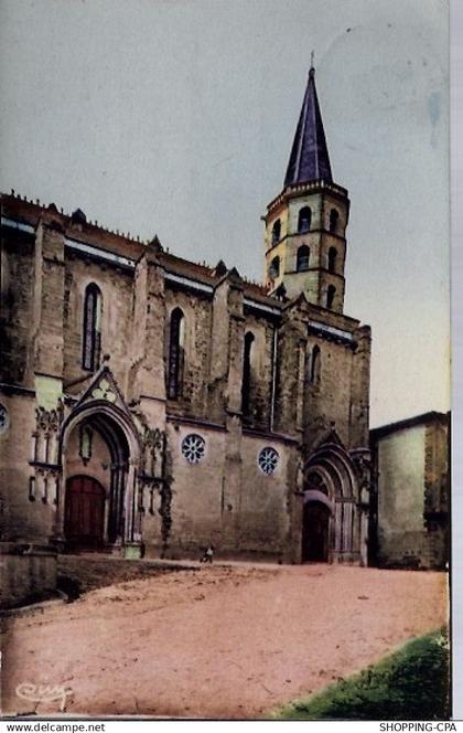11 - Castelnaudary - L' église St-Michel - Voyagé - Dos divisé...