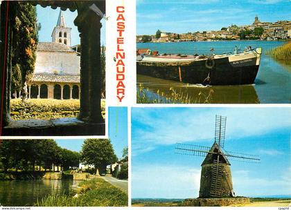 CPM Castelnaudary Le Cloitre de St Papoul le Bassin les ecluses