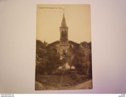 CASTERA-VERDUZAN  (Gers)  :  L'EGLISE