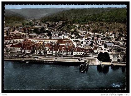 76 Caudebec-en-Caux vue aerienne bac D76D K76164K C76164C RH096134