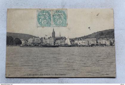 AC544/3, Cpa 1906, Caudebec en Caux, vue générale, Seine Maritime 76